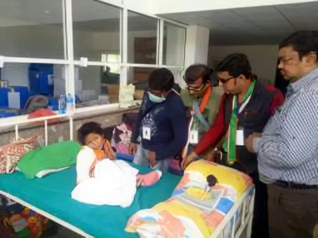 Nepal earthquake relief by Help & Support Foundation, 2015