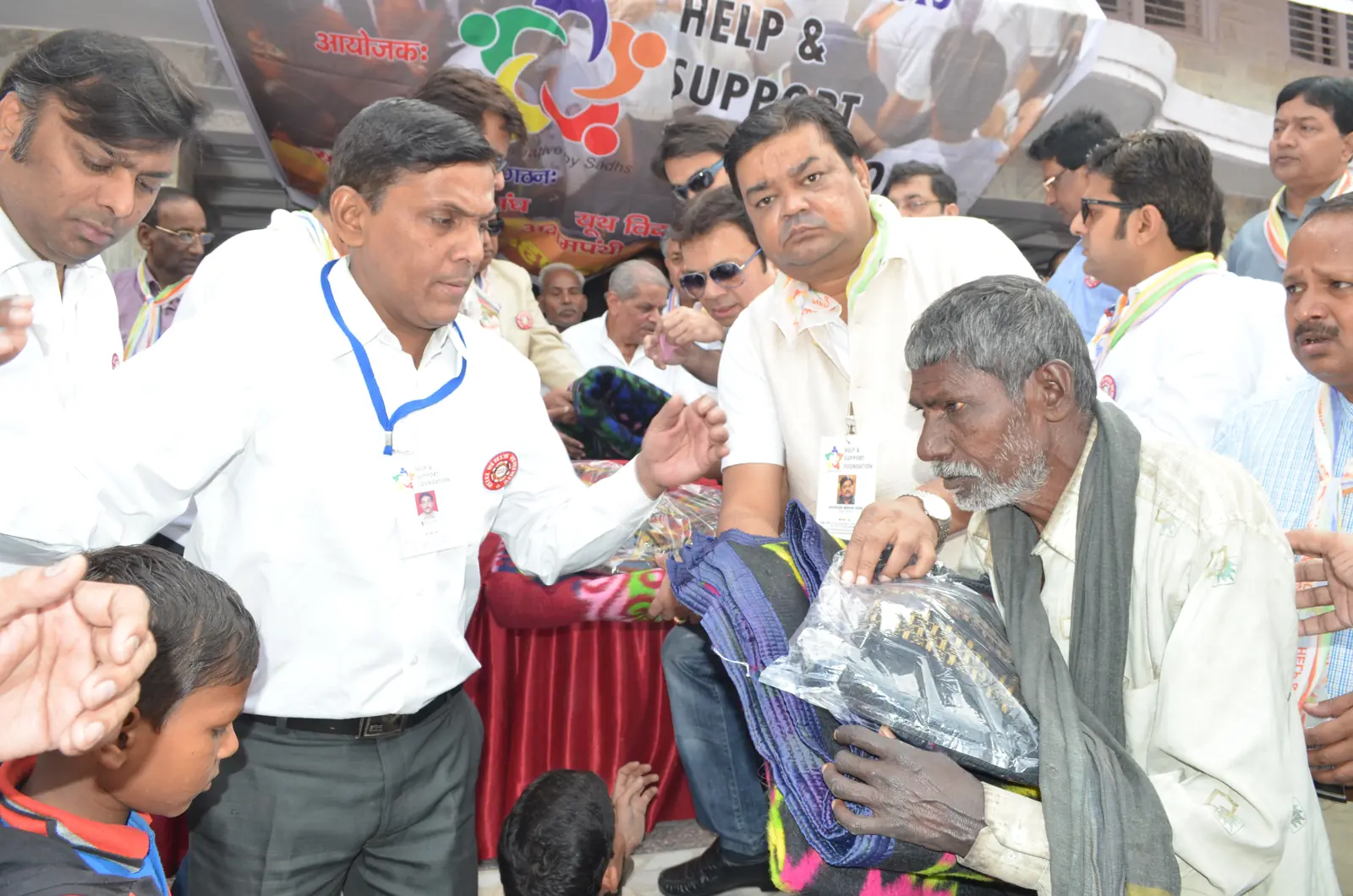 Blankets & clothing drives